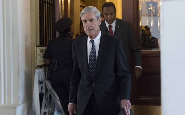 Special Counsel, former FBI Director Robert Muller, visits members of the US Senate Intelligence committee