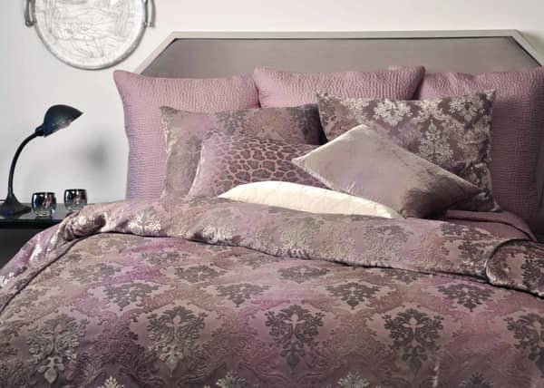 A-Kevin-Obrien-Studio-Bedding-Brocade-Velvet-Duvet-Iris-L. Defining Elegance