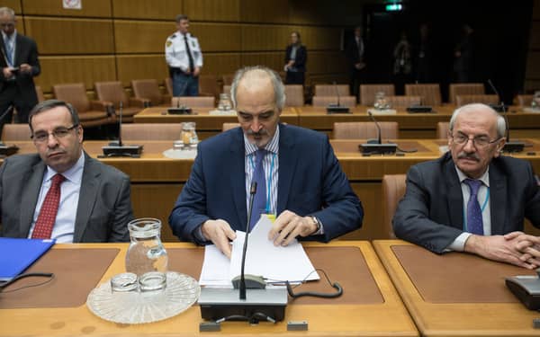 AUSTRIA-SYRIA-CONFLICT-POLITICS-DIPLOMACY-UN-TALKS