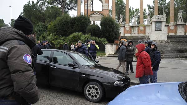 ITALY-SHOOTING-ARREST