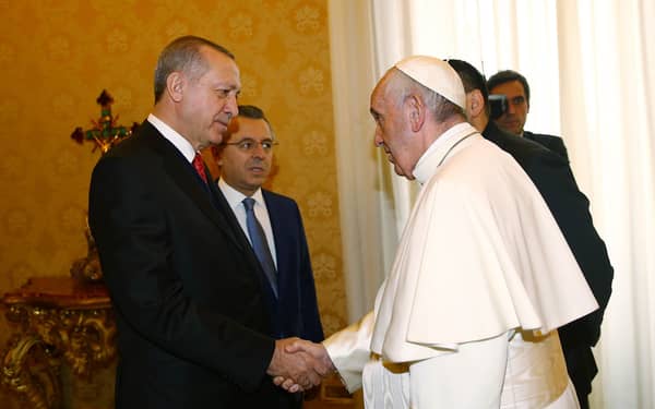 VATICAN-TURKEY-DIPLOMACY