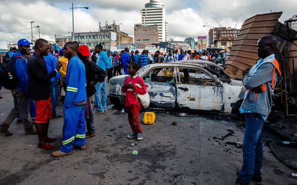 ZIMBABWE-POLITICS-UNREST-DEMO