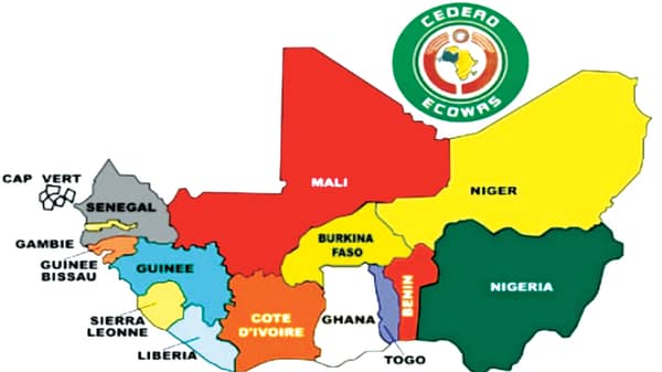 ECOWAS MAP-trade-economy