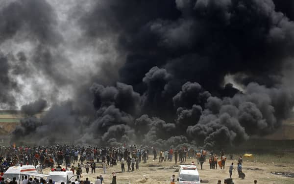 PALESTINIAN-GAZA-ISRAEL-CONFLICT-PROTEST