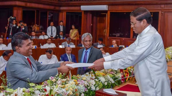 SRI LANKA-CHINA-POLITICS-ELECTION