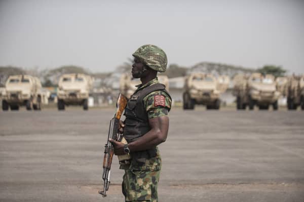 NIGERIA-SOLDIER-US-DEFENCE-DIPLOMACY