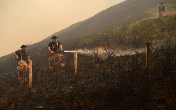 BRITAIN-NATURE-FIRE