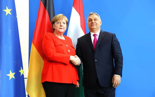 GERMANY-HUNGARY-POLITICS-DIPLOMACY