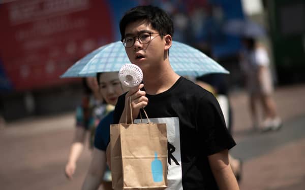 JAPAN-WEATHER-HEATWAVE