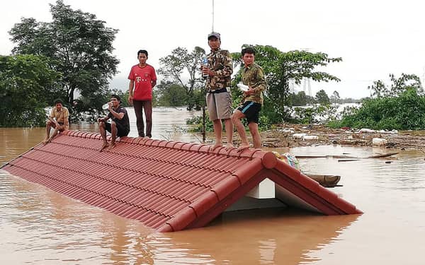 Laos-DAM-DISASTER-ACCIDENT