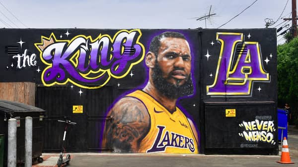 US-ART-BASKETBALL-JAMES