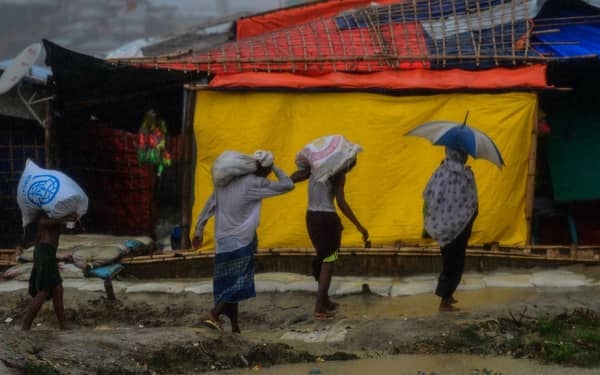 BANGLADESH-ROHINGYA-MYANMAR-REFUGEE-MONSOON