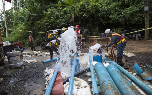 THAILAND-ACCIDENT-WEATHER-CHILDREN-CAVE