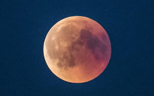DENMARK-SCIENCE-ASTRONOMY-ECLIPSE-MOON