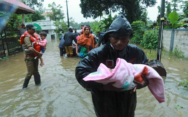 INDIA-FLOOD-AVIATION-WEATHER-KERALA