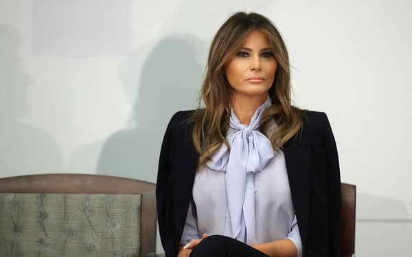 First Lady Melania Trump Attends Cyberbullying Prevention Summit In Rockville, Maryland