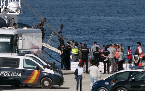 SPAIN-EU-LIBYA-MIGRANTS-RESCUE