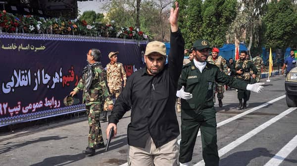 IRAN-MILITARY-UNREST-ATTACK