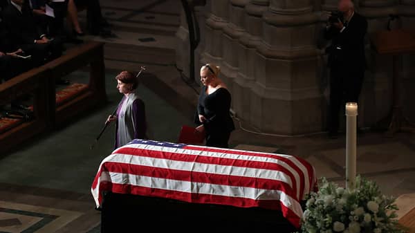 National Cathedral Hosts Memorial Service For Sen. John McCain (R-AZ)