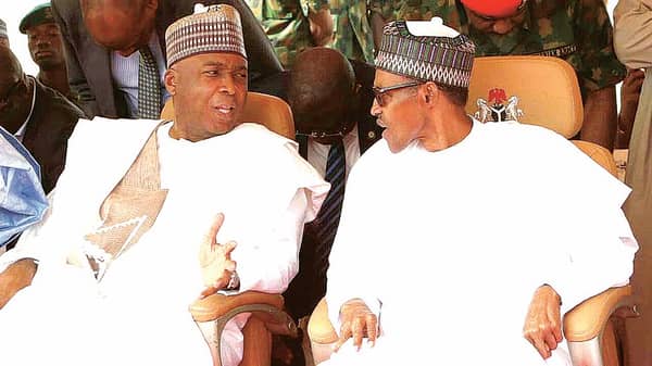 Buhari* and Saraki 9 9 18