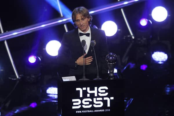 Modric Modric wins FIFA player of the year