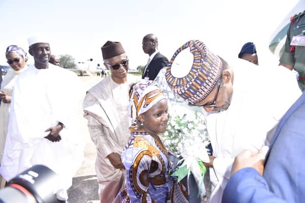 Muhammadu Buhari in Kaduna