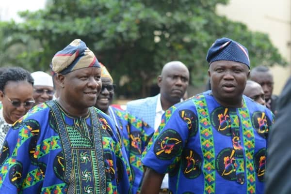 Kehinde Bamigbetan and Akinwunmi Ambode