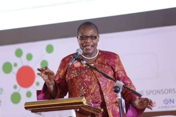 Oby Ezekwesili delivering the keynote address at the 2016 edition of NMCG