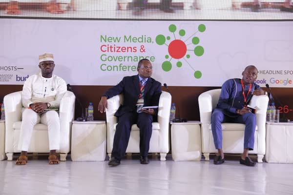 Samson Itodo, Clement Nwankwo and Boye Adegoke at the 2016 edition