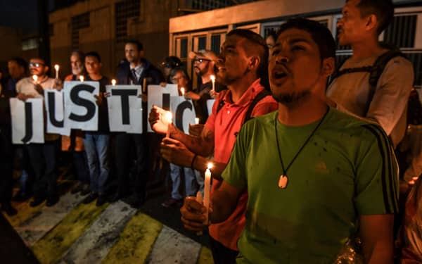 VENEZUELA-POLITCS-SUICIDE-ALBAN