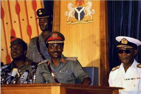 Yakubu Gowon during his leadership Naij