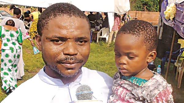 Fr John Damian grants interview to Nigerian Television Authority, NTA at the Orphanage of the Holy Spirit, Ekpoma, Edo State(1)++