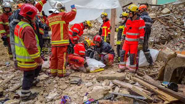 FRANCE-ACCIDENT-BUILDING