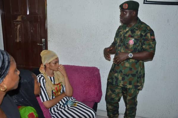 Nigeria Army Sakaba widow visit