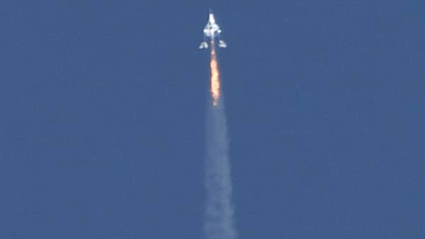 Virgin Galactic’s fourth flight test on the VSS Unity