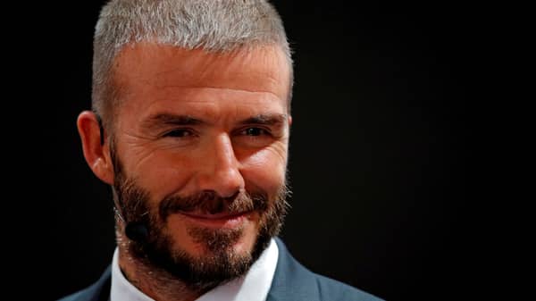 FILE PHOTO: Former England midfielder David Beckham in Paris, France, October 2, 2018