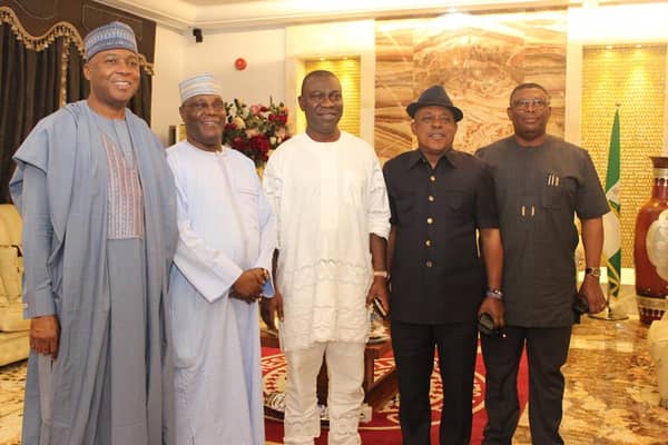 Saraki, Atiku, Ekweremadu, Secondus