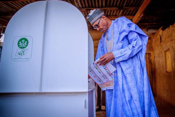 Buhari votes
