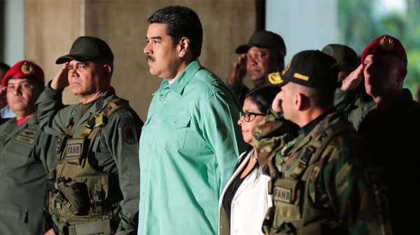 VENEZUELA-CRISIS-MADURO-MILITARY