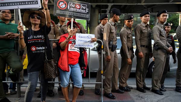 THAILAND-POLITICS-VOTE-PROTEST
