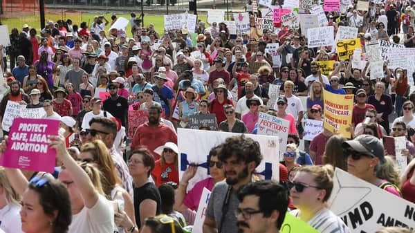 March For Reproductive Freedom Held In Response To New Alabama Abortion Law