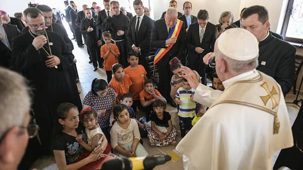 ROMANIA-VATICAN-RELIGION-POPE