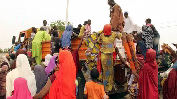 NIGERIA-UNREST-BOKO-HARAM-DISPLACED-PROTEST