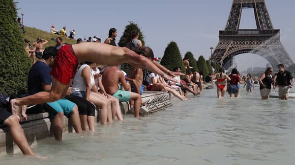 FRANCE-WEATHER-CLIMATE-HEAT-TEMPERATURE-RECORD