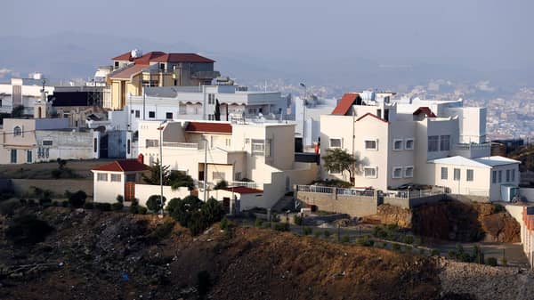 View of houses and buildings in Abha