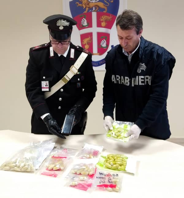 ITALY-DRUGS-TRANSPORT-CUSTOMS