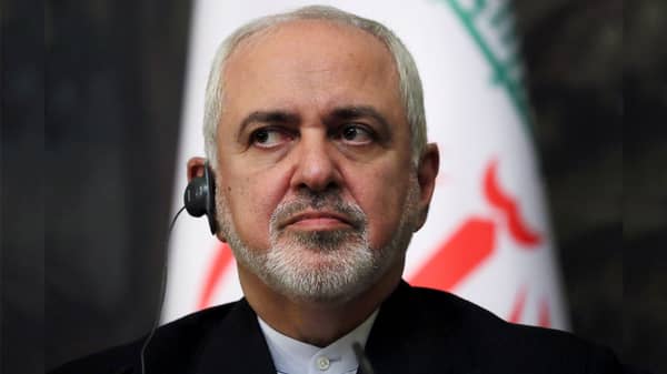 FILE PHOTO: Russian Foreign Minister Sergei Lavrov meets his Iranian counterpart Mohammad Javad Zarif in Moscow