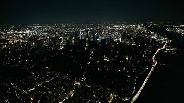 Section of Midtown And Upper West Side Of Manhattan Loses Power