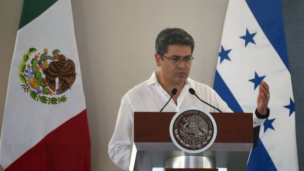 MEXICO-HONDURAS-MIGRATION-LOPEZ OBRADOR-HERNANDEZ