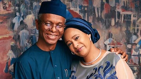Nasir el-Rufai and wife, Aisha
